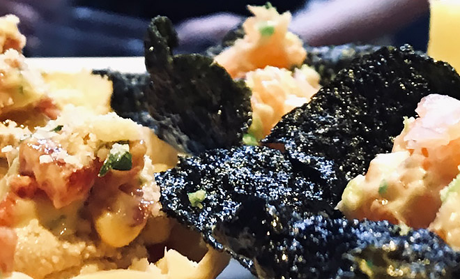 An Image of Jeff Bland / his food at Signature Food Festival 2018