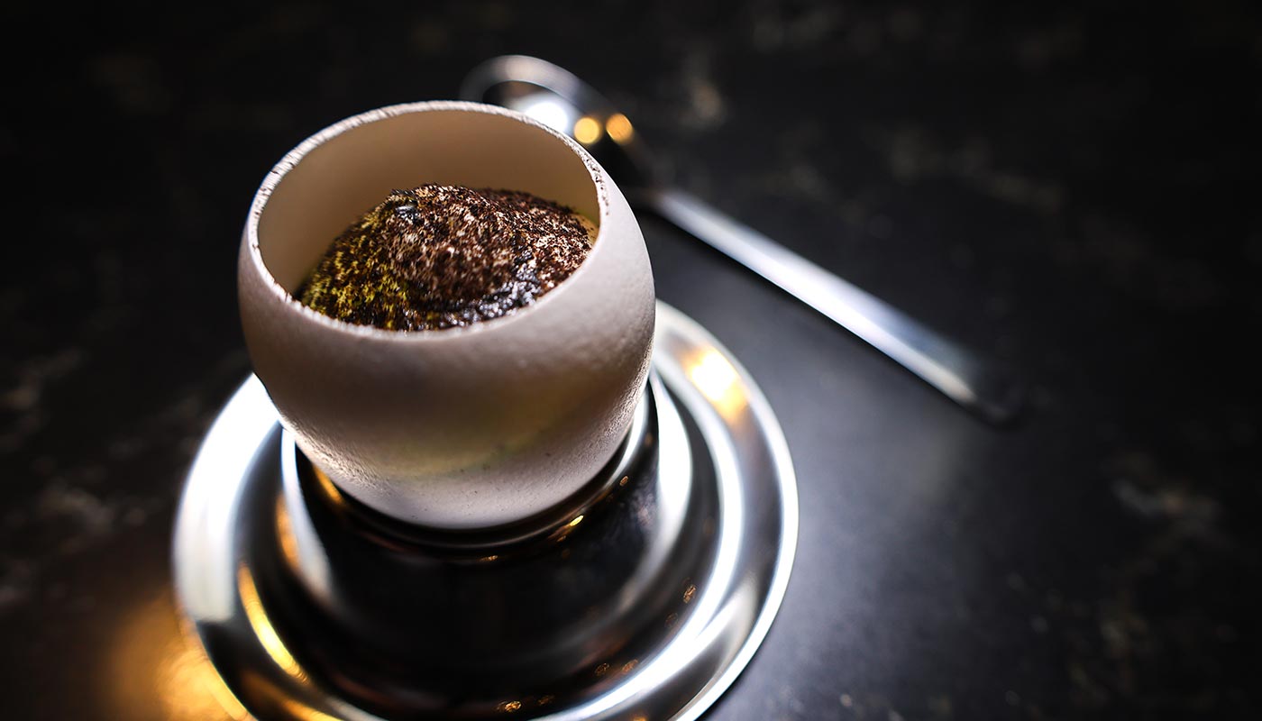 An Image of Claude Bosi / his food at Signature Food Festival 2023