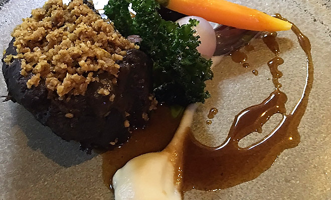 An Image of Roy Brett / his food at Signature Food Festival 2018