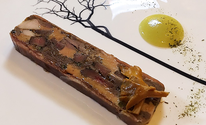 An Image of Roy Brett / his food at Signature Food Festival 2018