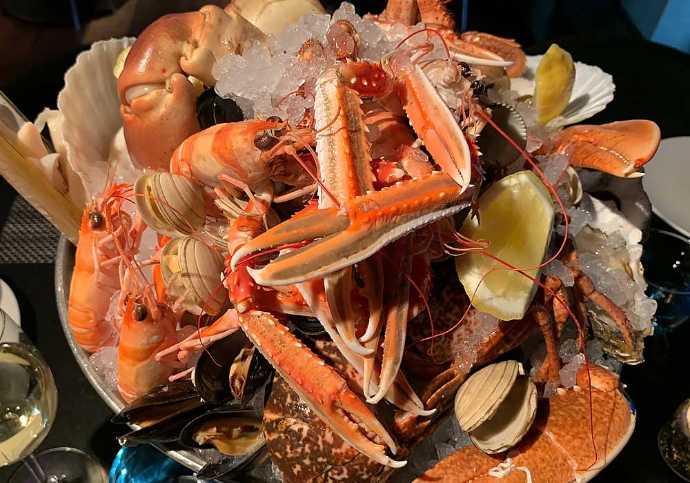 An Image of Roy Brett / his food at Signature Food Festival 2018