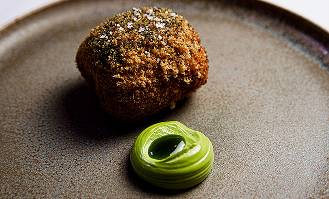 An Image of Tom Brown / his food at Signature Food Festival 2022