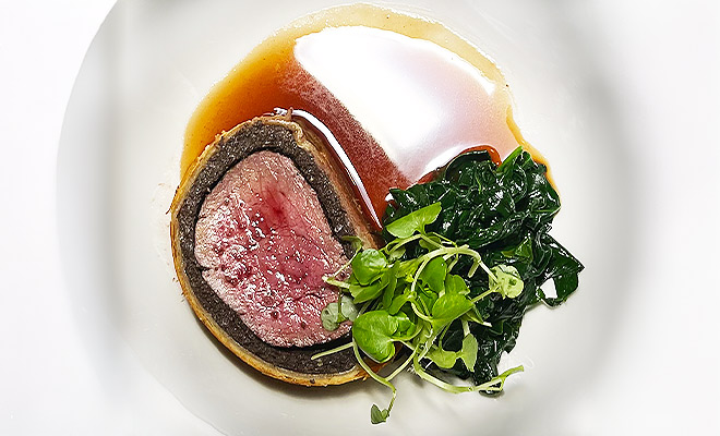 An Image of Daniel Clifford / his food at Signature Food Festival 2019