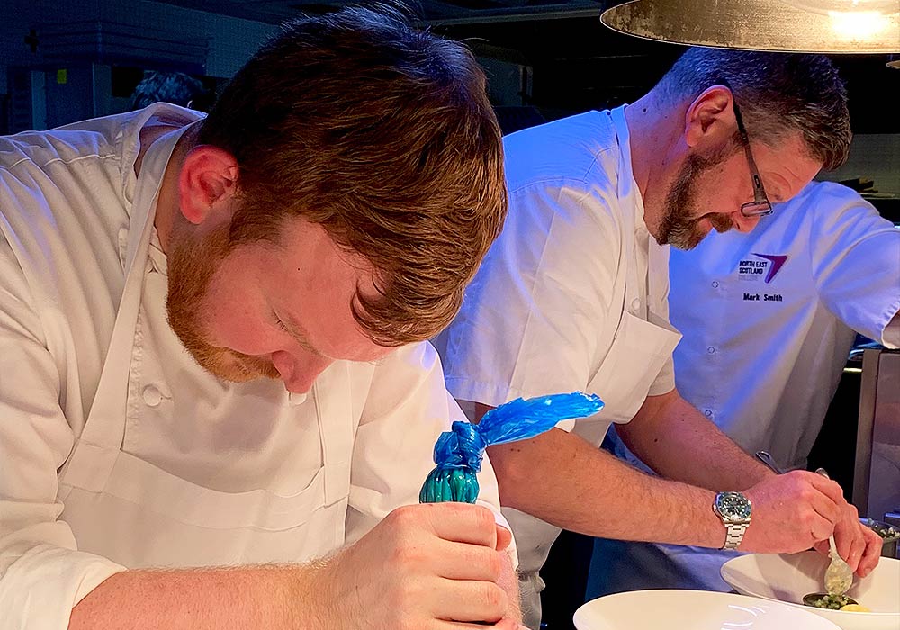 An Image of Daniel Clifford / his food at Signature Food Festival 2019