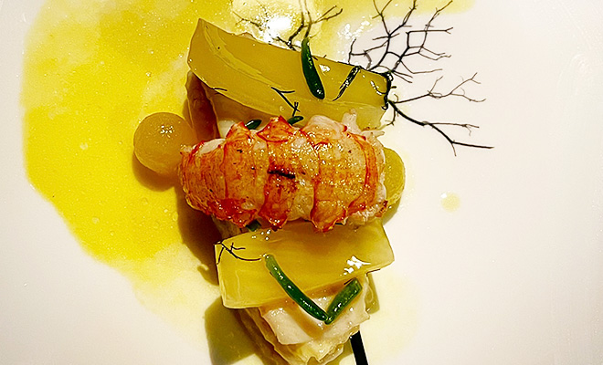 An Image of Richard Corrigan / his food at Signature Food Festival 2021