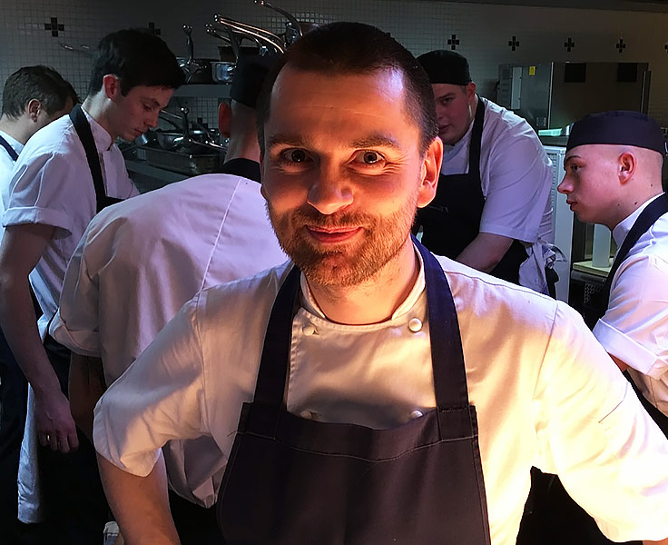 An image of chef Brian Grigor