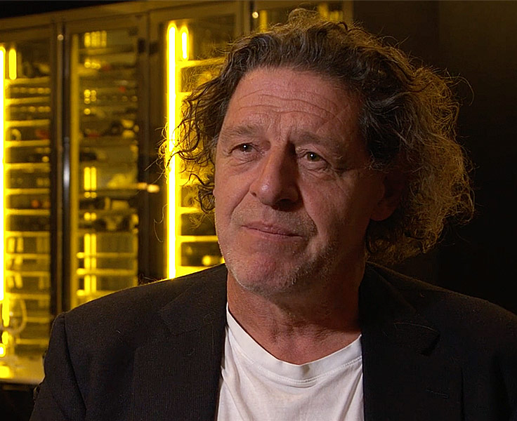 An image of chef Marco Pierre-White