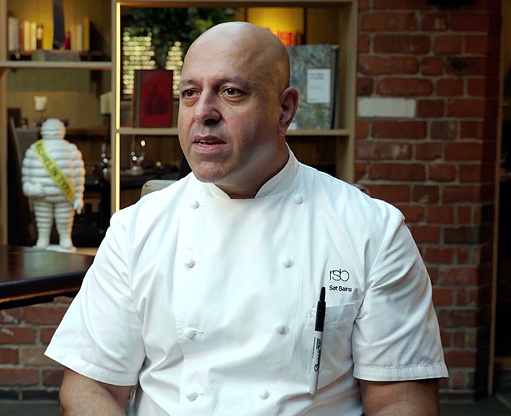 An image of chef Sat Bains