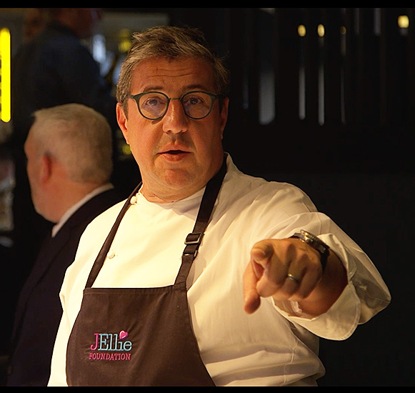 An Image of chef Claude Bosi at Signature Food Festival