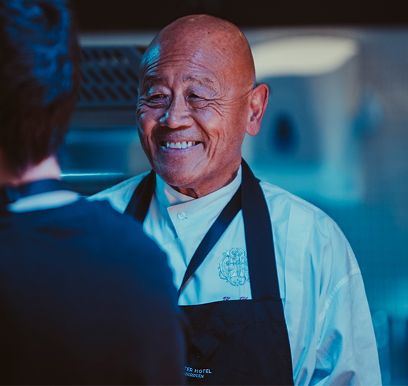 An Image of Ken Hom the chef at Signature Food Festival
