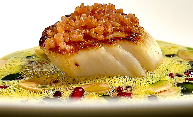 An Image of Lisa Goodwin-Allen / her food at Signature Food Festival 2022