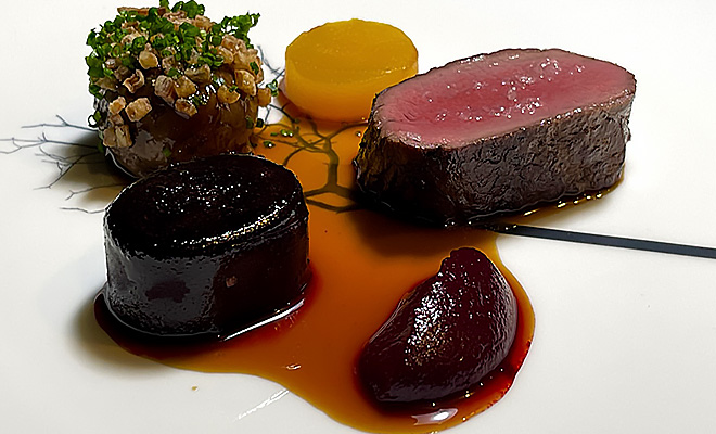 An Image of Lisa Goodwin-Allen / her food at Signature Food Festival 2022