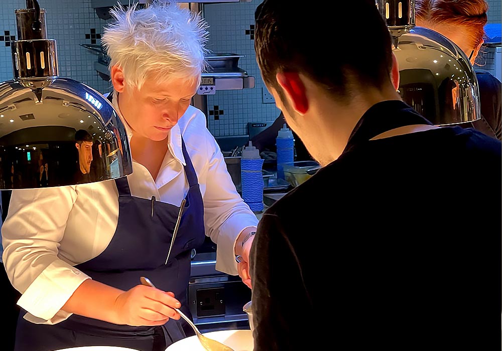 An Image of Lisa Goodwin-Allen / her food at Signature Food Festival 2022