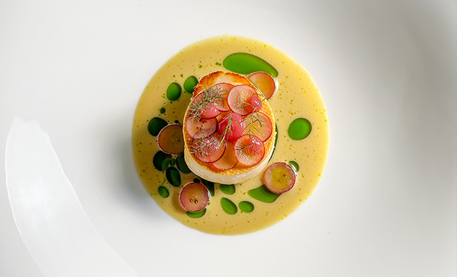 An Image of Lisa Goodwin-Allen / her food at Signature Food Festival 2023