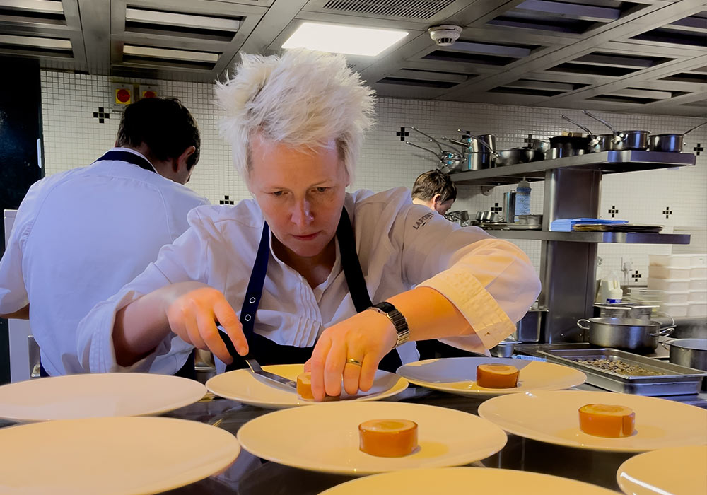 An Image of Lisa Goodwin-Allen / her food at Signature Food Festival 2023