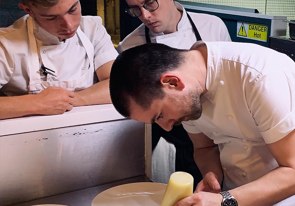 An Image of Brian Grigor / his food at Signature Food Festival 2017