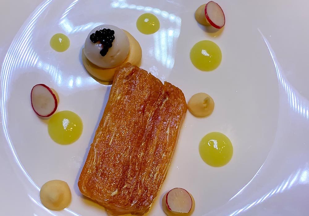 An Image of Brian Grigor / his food at Signature Food Festival 2017