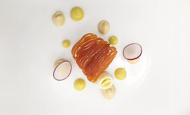 An Image of Brian Grigor / his food at Signature Food Festival 2019