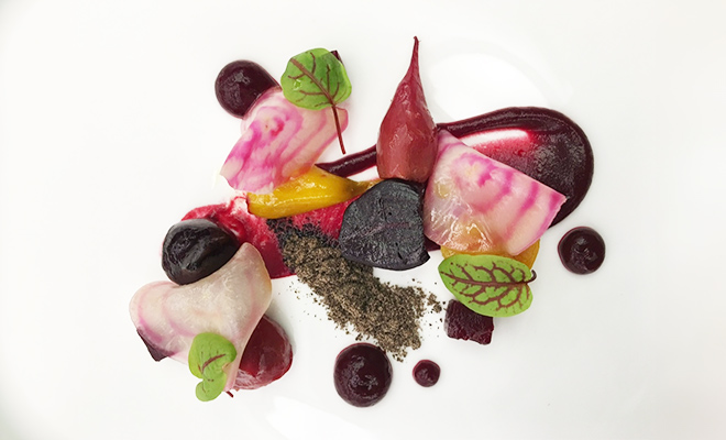 An Image of Brian Grigor / his food at Signature Food Festival 2019