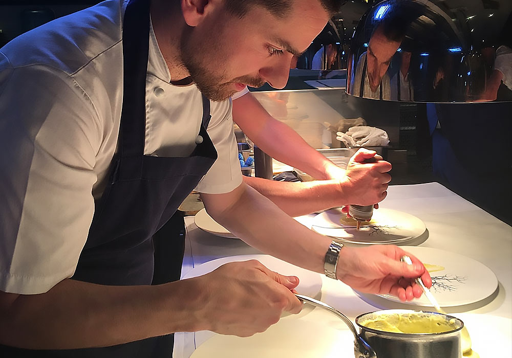 An Image of Brian Grigor / his food at Signature Food Festival 2019