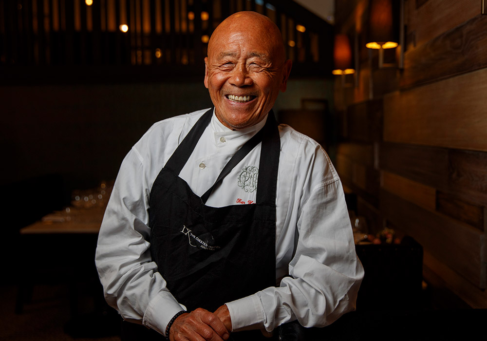 An Image of Ken Hom / his food at Signature Food Festival 2022