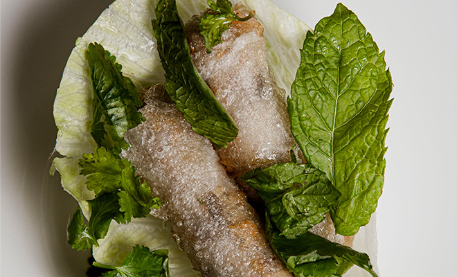 An Image of Ken Hom / his food at Signature Food Festival 2022