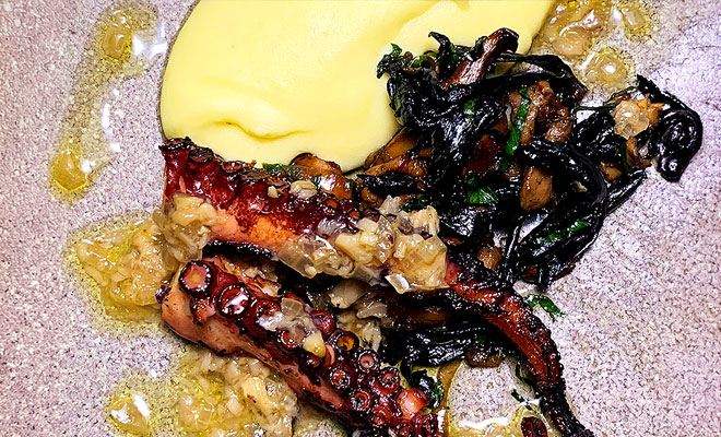 An Image of Phil Howard / his food at Signature Food Festival 2019