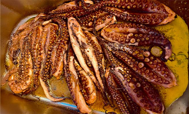 An Image of Phil Howard / his food at Signature Food Festival 2019