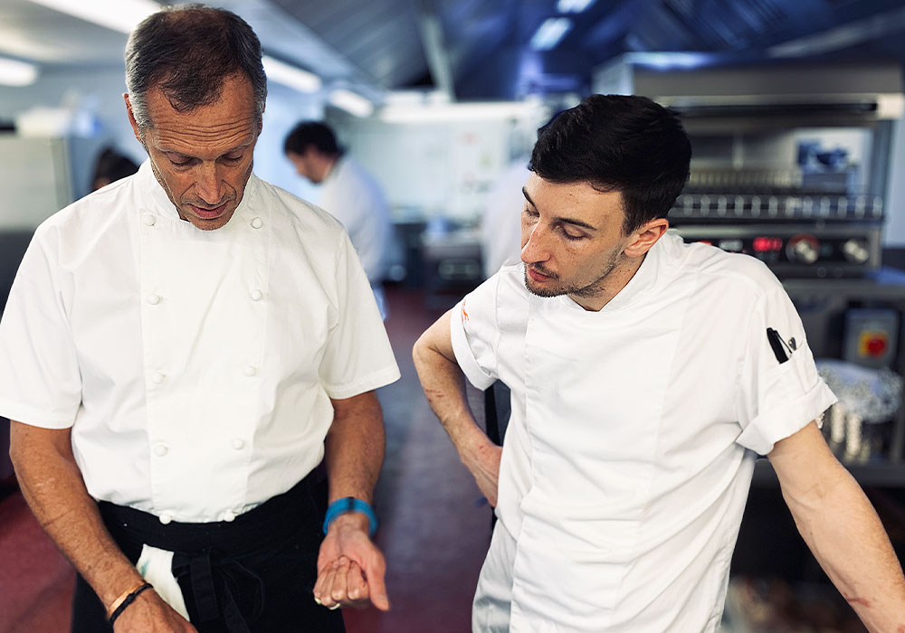 An Image of Phil Howard / his food at Signature Food Festival 2019