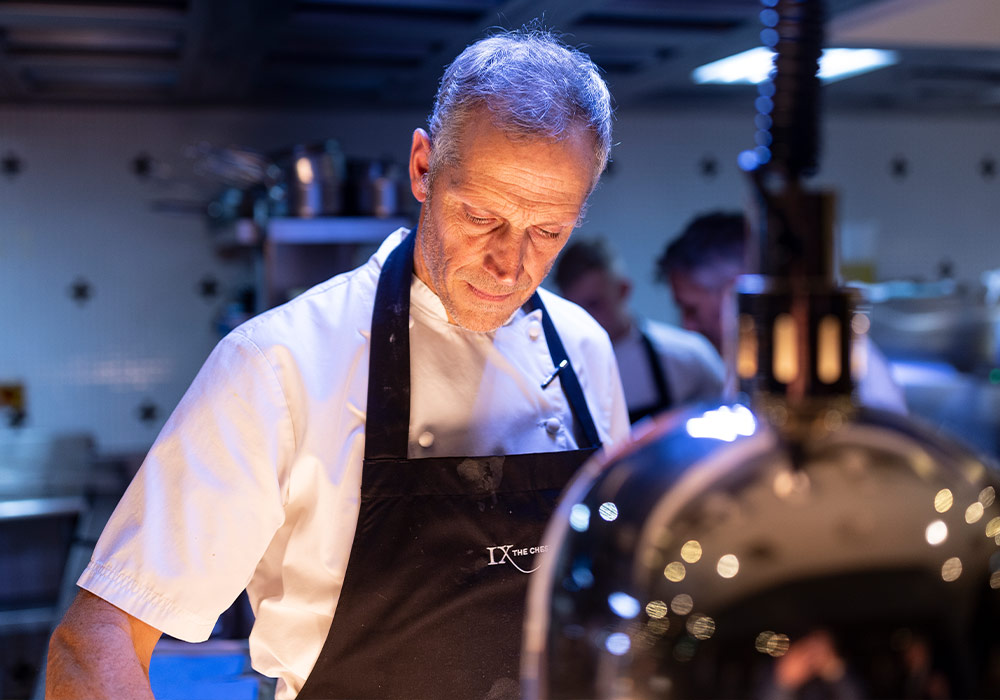 An Image of Phil Howard / his food at Signature Food Festival 2021