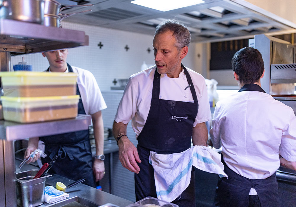 An Image of Phil Howard / his food at Signature Food Festival 2021