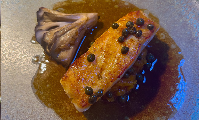 An Image of Phil Howard / his food at Signature Food Festival 2023