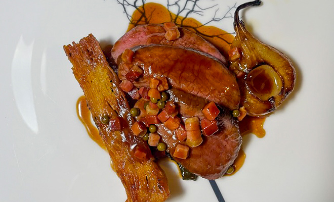 An Image of Phil Howard / his food at Signature Food Festival 2023