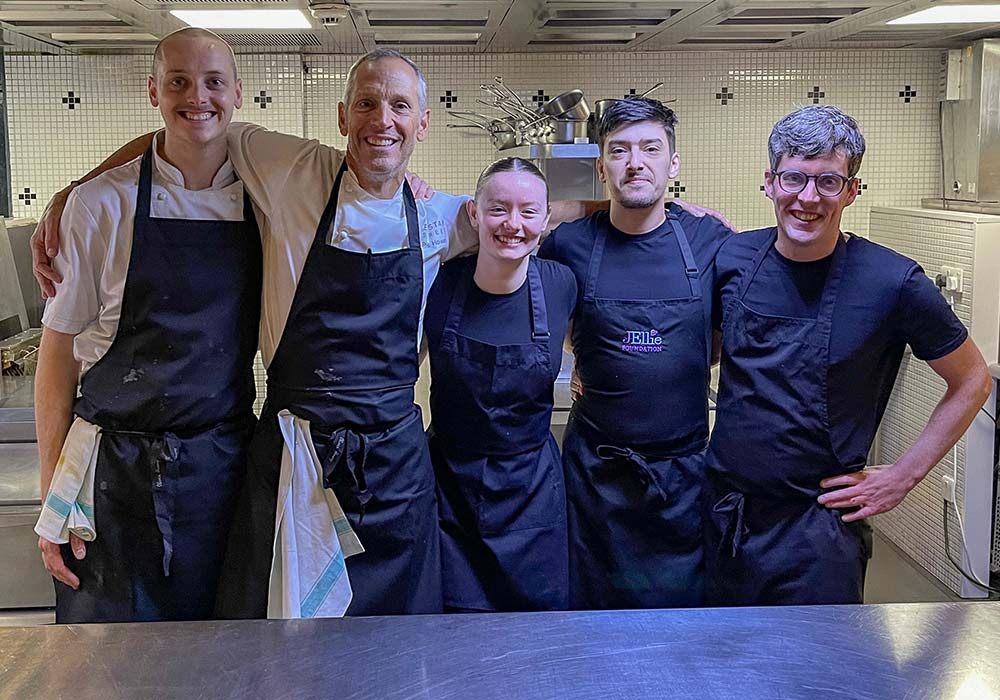 An Image of Phil Howard / his food at Signature Food Festival 2023