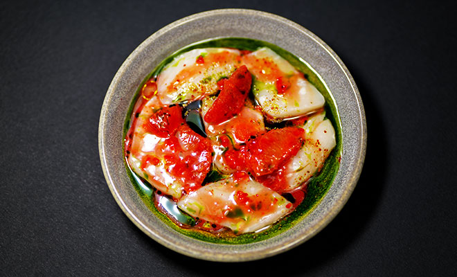 An Image of Phil Howard / his food at Signature Food Festival 2025