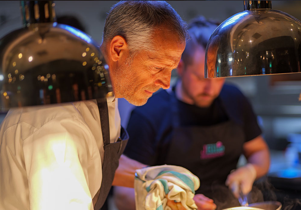 An Image of Phil Howard / his food at Signature Food Festival 2025