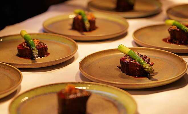 An Image of Tom Kerridge / his food at Signature Food Festival 2024