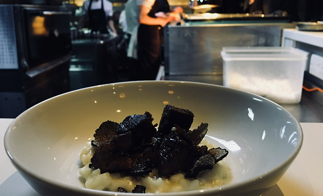 An Image of Tom Kitchin / his food at Signature Food Festival 2017