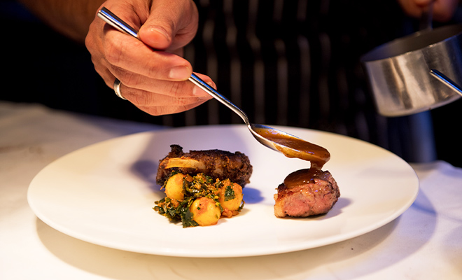 An Image of Atul Kochhar / his food at Signature Food Festival 2018