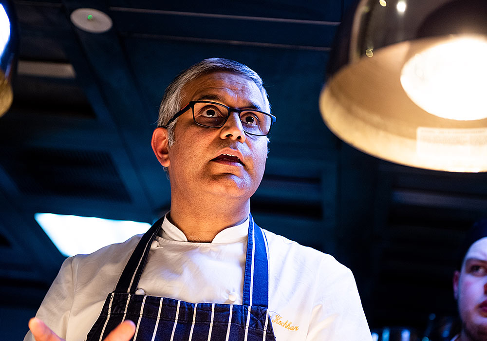 An Image of Atul Kochhar / his food at Signature Food Festival 2021