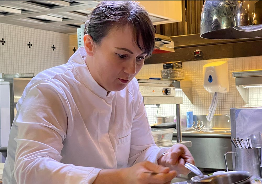 An Image of Lorna McNee / her food at Signature Food Festival 2022