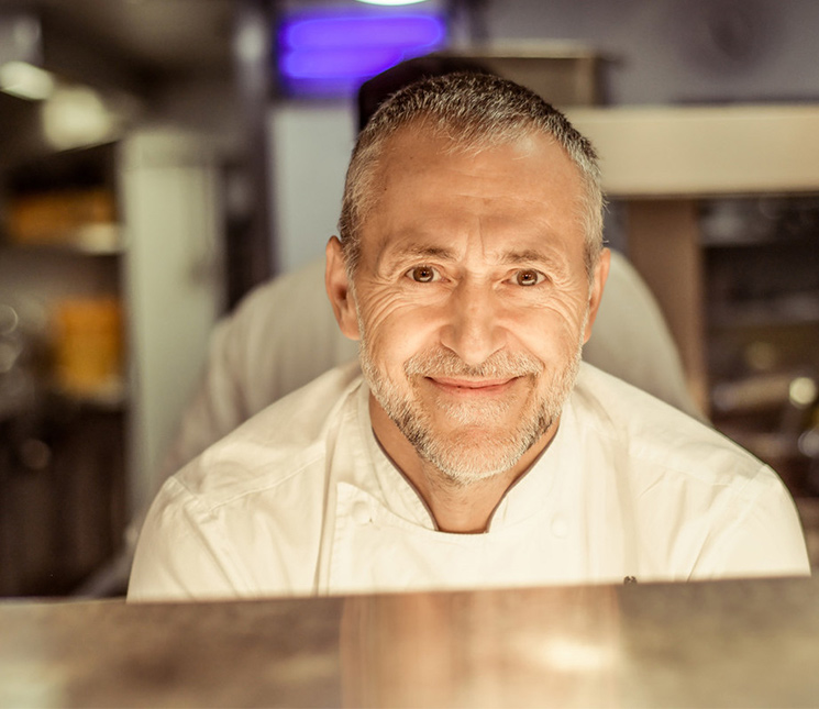 An Image of chef Michel Roux Jr at Signature Food Festival 2024