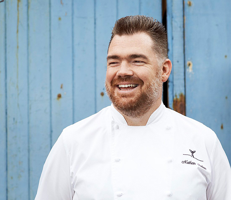 An Image of chef Nathan Outlaw at Signature Food Festival 2024