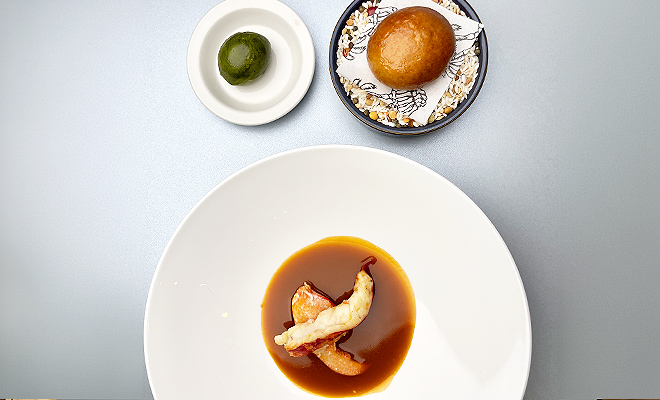 An Image of Michael O'Hare / his food at Signature Food Festival 2024