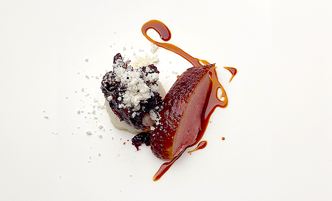 An Image of Michael O'Hare / his food at Signature Food Festival 2024