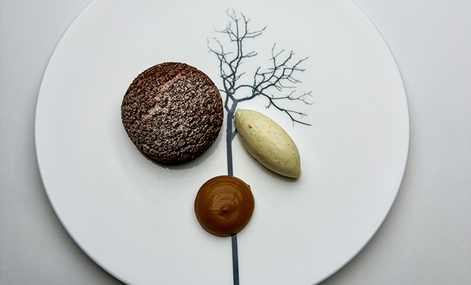 An Image of Nathan Outlaw's food at Signature Food Festival 2024