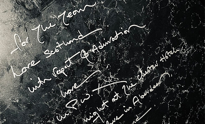 An Image of Marco Pierre-White / his food at Signature Food Festival 2021