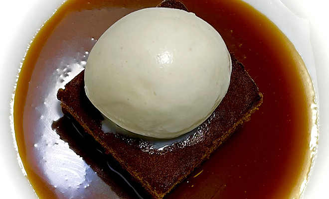 An Image of Marco Pierre-White / his food at Signature Food Festival 2021