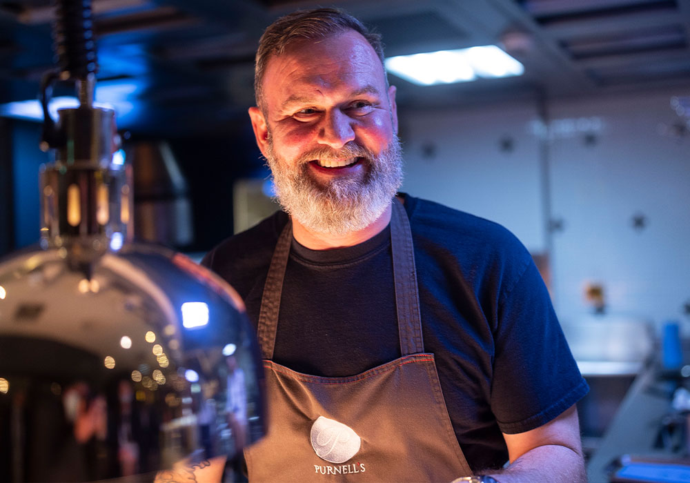 An Image of Glynn Purnell / his food at Signature Food Festival 2019