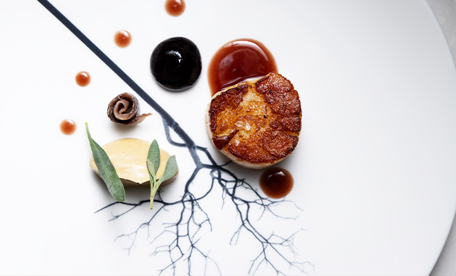 An Image of Glynn Purnell / his food at Signature Food Festival 2021